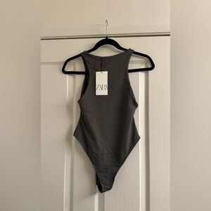 Zara Charcoal new bodysuit